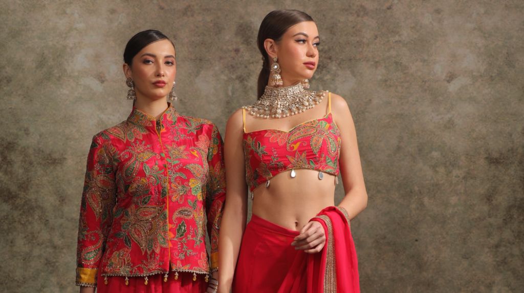 A modern twist on heritage florals.