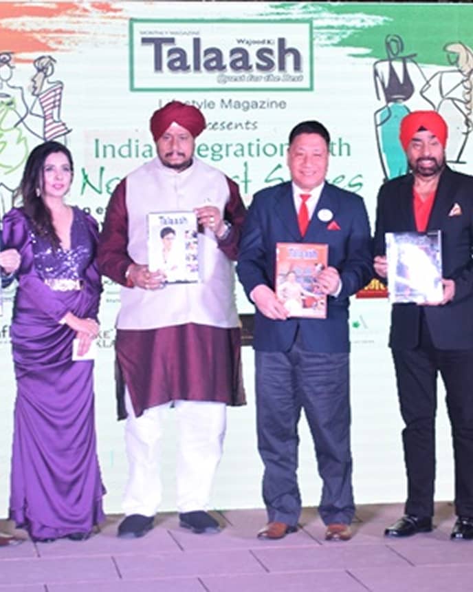 Robin Hibu , IPS , President Helping Hand awarded….