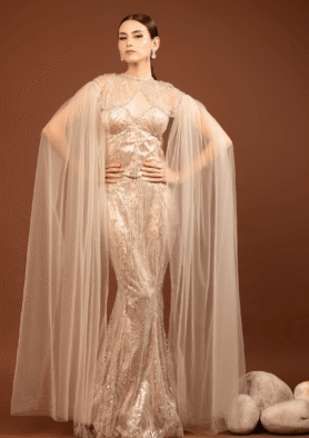 Celestia: The Ivory Illusion Gown