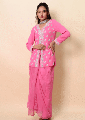 Gulbadan Dhoti Set