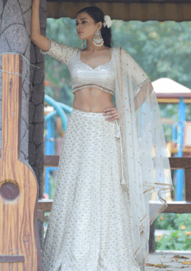 Ruhaniyaat – Handcrafted Lehenga Set
