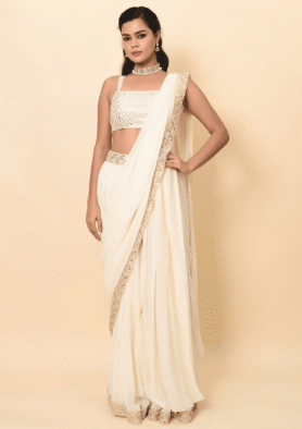 Noor Georgette Saree Set