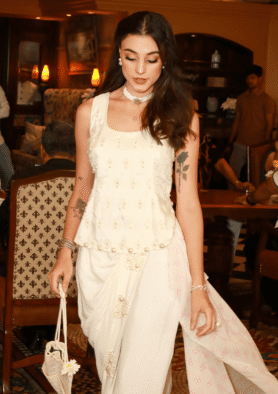 The Blush Pearl Drape Set