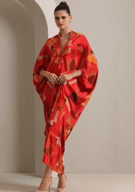 Valentina Drape Dress 