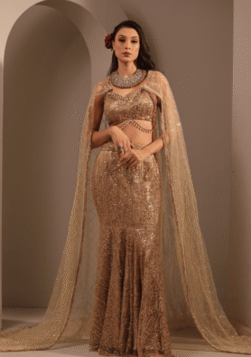 ALTAIRA- Mermaid Lehenga Set