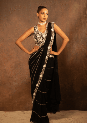 Noor Siyah Saree