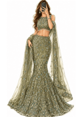 Elowen Mermaid Lehenga Set